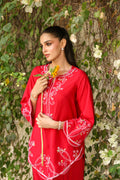 Amora crimson two piece